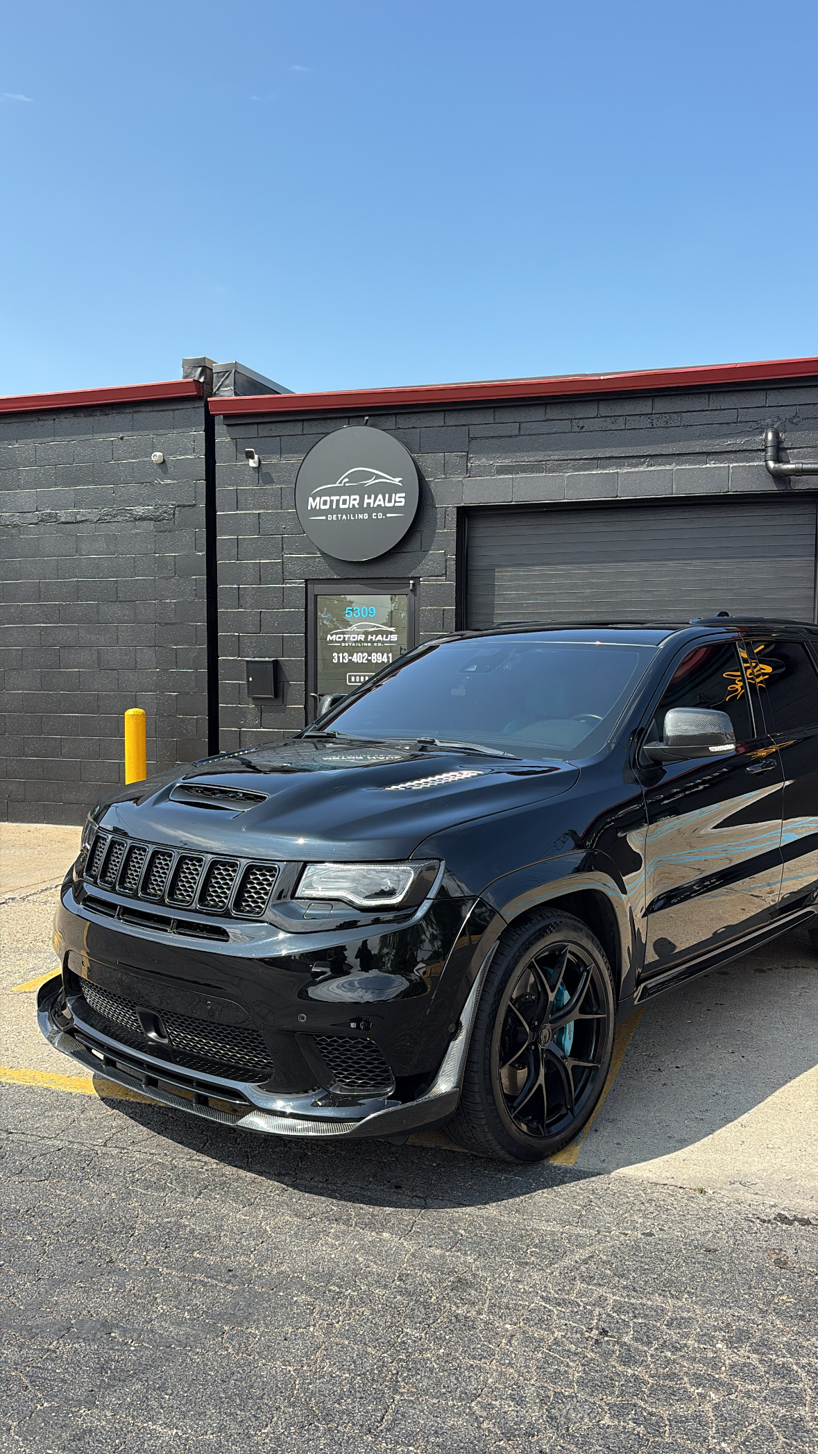 Motor Haus Detailing Co. storefront on S Telegraph Rd